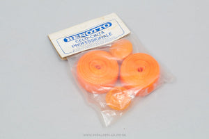 Benotto Celo-Cinta Professionale 'Cello' NOS/NIB Vintage Orange Textured Handlebar Tape - Pedal Pedlar - Buy New Old Stock Bike Parts