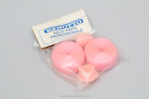 Benotto Celo-Cinta Professionale 'Cello' NOS/NIB Vintage Pink Textured Handlebar Tape - Pedal Pedlar - Buy New Old Stock Bike Parts