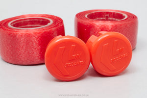 Ciclolinea 'Cello' Style NOS/NIB Vintage Red Smooth Handlebar Tape - Pedal Pedlar - Buy New Old Stock Bike Parts