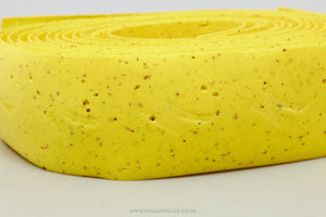 3TTT Specialized Branded NOS Vintage Yellow Cork Handlebar Tape - Pedal Pedlar - Buy New Old Stock Bike Parts