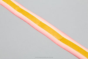 Ciclolinea Pelten Shade NOS/NIB Vintage Neon Pink/White Vinyl Handlebar Tape - Pedal Pedlar - Buy New Old Stock Bike Parts