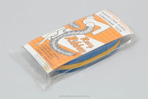 GES Race Ribbon NOS/NIB Vintage Blue Vinyl Handlebar Tape - Pedal Pedlar - Buy New Old Stock Bike Parts