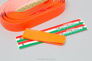 Ambrosio Bike Ribbon Phos NOS/NIB Vintage Neon Orange Vinyl Handlebar Tape - Pedal Pedlar - Buy New Old Stock Bike Parts