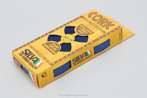 Silva NOS/NIB Classic Dark Blue Cork Handlebar Tape - Pedal Pedlar - Buy New Old Stock Bike Parts