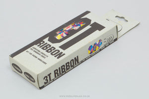 3TTT Ribbon Splash NOS/NIB Classic Multi-Colour Camo Cork Handlebar Tape - Pedal Pedlar - Buy New Old Stock Bike Parts