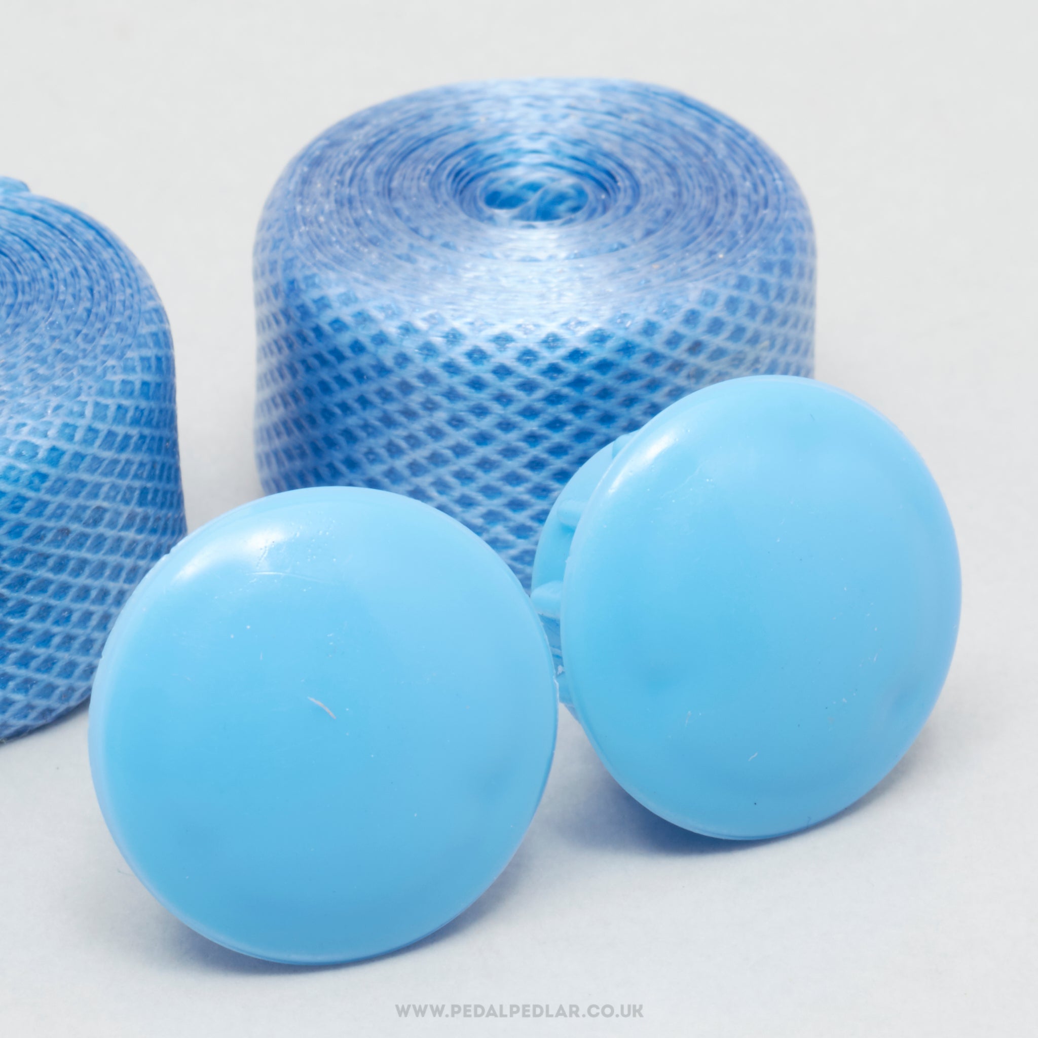 Celo-Cinta Professionale Benotto Cello Type NOS/NIB Vintage Blue Textured Handlebar Tape - Pedal Pedlar - Buy New Old Stock Bike Parts