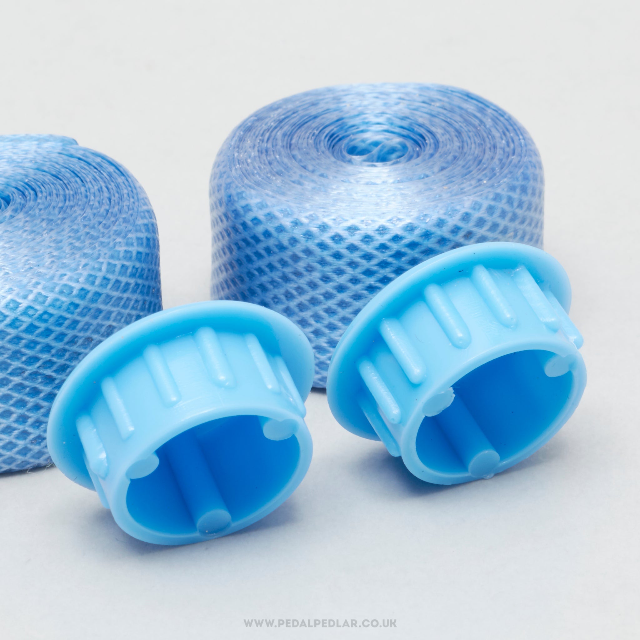 Celo-Cinta Professionale Benotto Cello Type NOS/NIB Vintage Blue Textured Handlebar Tape - Pedal Pedlar - Buy New Old Stock Bike Parts