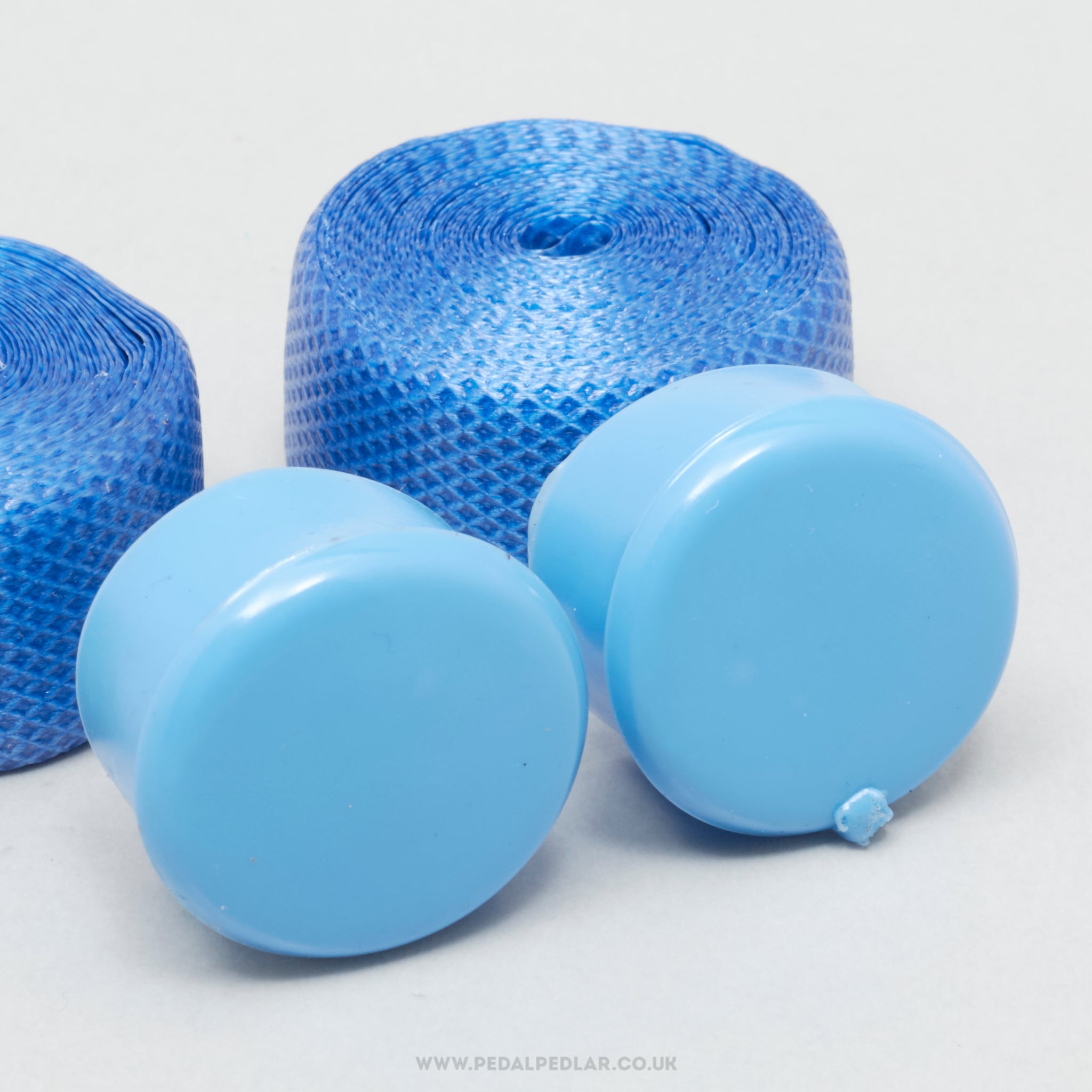 Celo-Cinta Professionale Benotto Cello Type NOS Vintage Dark Blue Textured Handlebar Tape - Pedal Pedlar - Buy New Old Stock Bike Parts