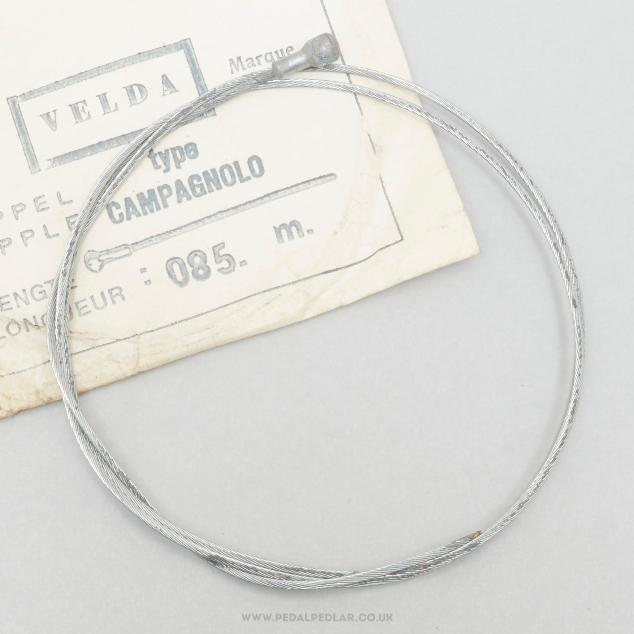 Velda Campagnolo Type NOS/NIB Vintage Front Road Brake Cable Inner - Pedal Pedlar - Buy New Old Stock Bike Parts