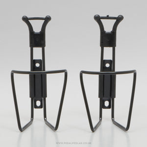 Vintage TA Style NOS Black Bottle Cages - Pedal Pedlar - Buy New Old Stock Cycle Accessories