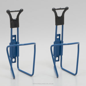 Vintage TA Style NOS Blue Bottle Cages - Pedal Pedlar - Buy New Old Stock Cycle Accessories