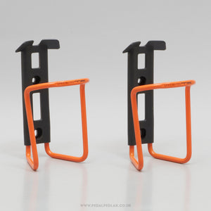 Specialites T.A. Sierra NOS Classic Orange Bottle Cages - Pedal Pedlar - Buy New Old Stock Cycle Accessories
