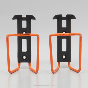 Specialites T.A. Sierra NOS Classic Orange Bottle Cages - Pedal Pedlar - Buy New Old Stock Cycle Accessories