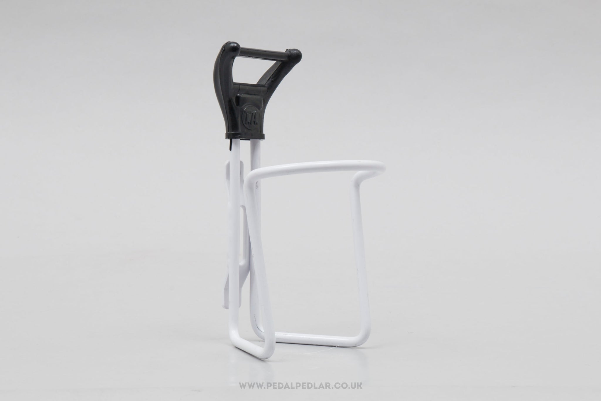 Specialites T.A. 'Plum' (417) NOS Vintage White Bottle Cage - Pedal Pedlar - Buy New Old Stock Cycle Accessories