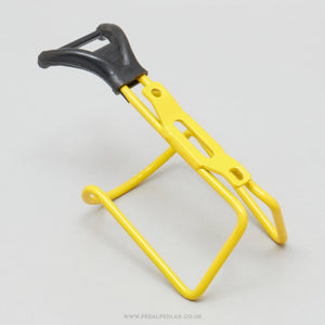 Specialites T.A. 'Plum' (417) NOS Vintage Yellow Bottle Cage - Pedal Pedlar - Buy New Old Stock Cycle Accessories