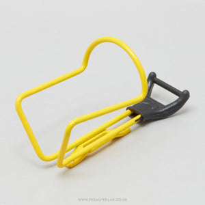 Specialites T.A. 'Plum' (417) NOS Vintage Yellow Bottle Cage - Pedal Pedlar - Buy New Old Stock Cycle Accessories