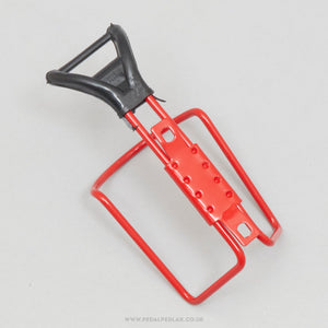 Specialites T.A. 'Plum' (417) NOS Vintage Red Bottle Cage - Pedal Pedlar - Buy New Old Stock Cycle Accessories