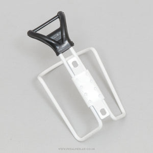 Specialites T.A. 'Plum' (417) NOS Vintage White Bottle Cage - Pedal Pedlar - Buy New Old Stock Cycle Accessories