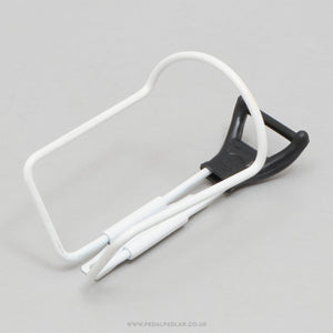 Specialites T.A. 'Plum' (417) NOS Vintage White Bottle Cage - Pedal Pedlar - Buy New Old Stock Cycle Accessories