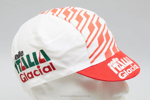 Santini Team Gaseosas Glacial - Selle Italia c.1996 NOS Classic Italian Cotton Cycling Cap - Pedal Pedlar - Buy New Old Stock Clothing