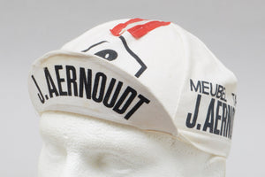 Jacky Aernoudt - Meubelen - Rossin c.1983 NOS Vintage Italian Cotton Cycling Cap - Pedal Pedlar - Buy New Old Stock Clothing