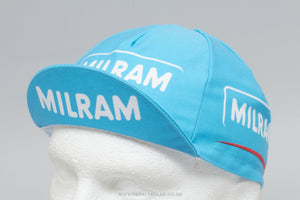 Milram NOS Classic Cotton Cycling Cap - Pedal Pedlar - Buy New Old Stock Clothing