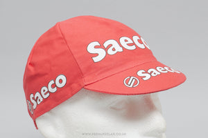 Saeco - Cannondale NOS Classic Cotton Cycling Cap - Pedal Pedlar - Buy New Old Stock Clothing