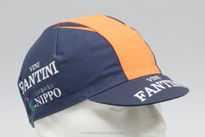 Nippo - Vini Fantini NOS Classic Cotton Cycling Cap - Pedal Pedlar - Buy New Old Stock Clothing