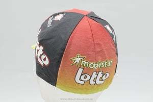Lotto - Mobistar NOS Classic Cotton Cycling Cap - Pedal Pedlar - Buy New Old Stock Clothing