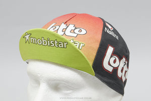 Lotto - Mobistar NOS Classic Cotton Cycling Cap - Pedal Pedlar - Buy New Old Stock Clothing