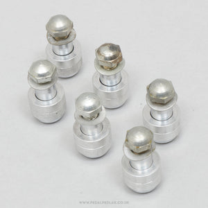 Vintage Cyclotourist Type NOS Triple 50.4 BCD Chainring Bolts Set - Pedal Pedlar - Buy New Old Stock Bike Parts