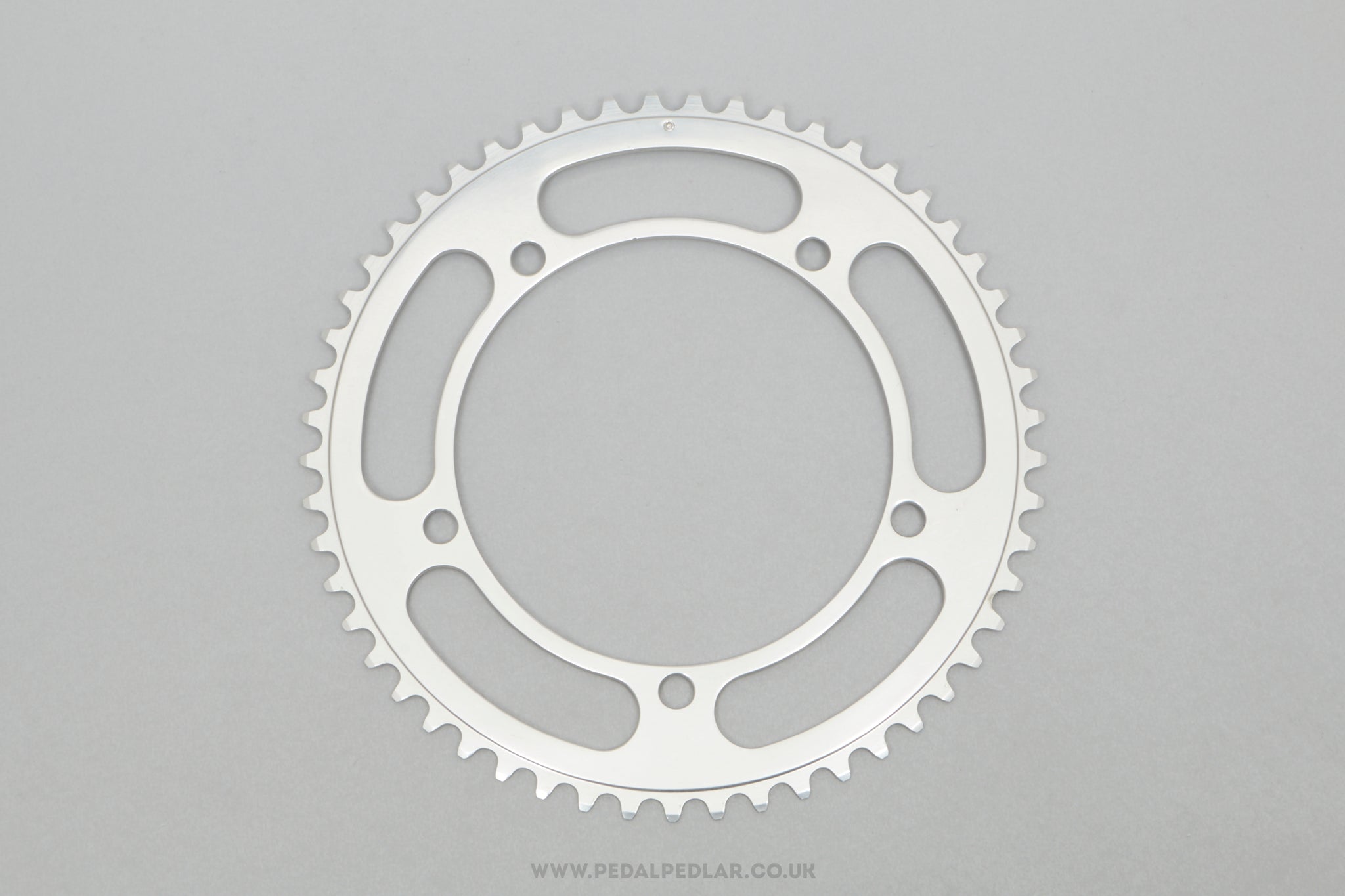 Campagnolo Nuovo Record (753/A) 'Patent' NOS Vintage 53T 144 BCD Outer Chainring - Pedal Pedlar - Buy New Old Stock Bike Parts