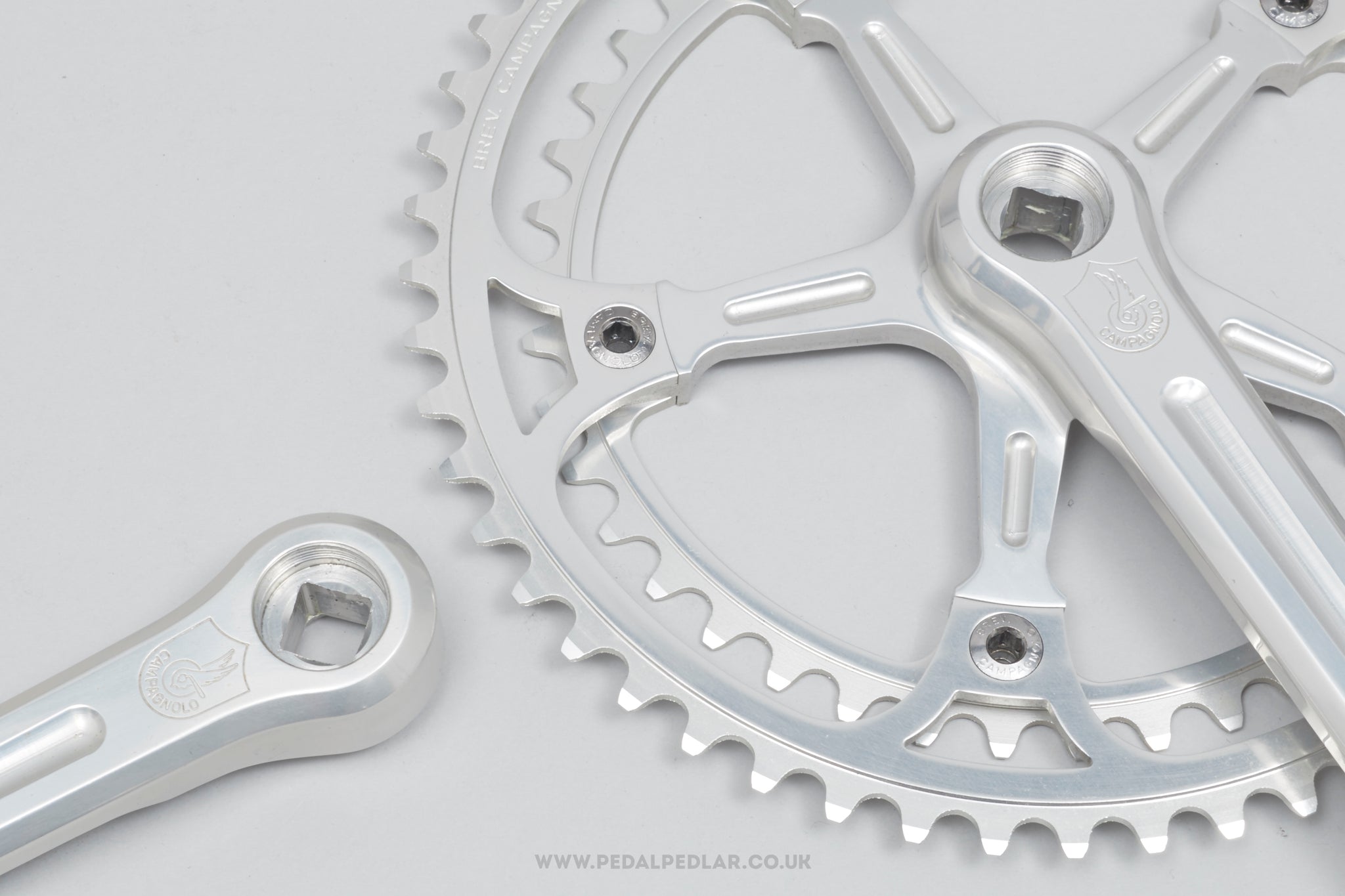 Campagnolo Super Record (1049/A) / Nuovo Record (1046/A) c.1985 NOS/NIB Vintage Chainset & Bottom Bracket - Pedal Pedlar - Buy New Old Stock Bike Parts