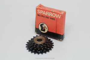 Sparrow NOS/NIB Vintage 5 Speed 14-24 Freewheel - Pedal Pedlar - Buy New Old Stock Bike Parts
