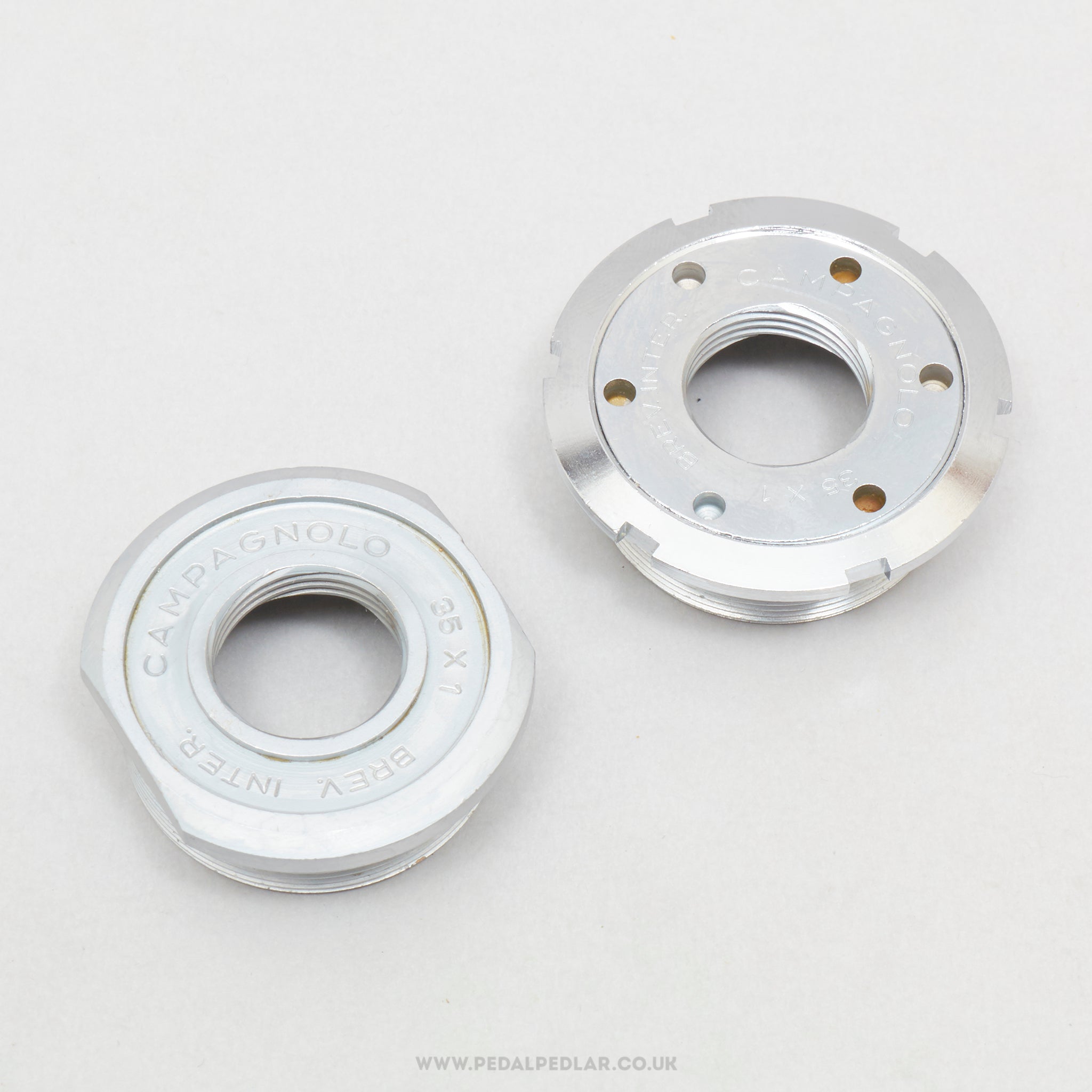 Campagnolo Nuovo Record (745/A / 746/A) NOS Vintage French Bottom Bracket Cups - Pedal Pedlar - Buy New Old Stock Bike Parts