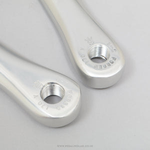 Sugino Pista (RD2) Silver NOS Classic 170 mm Track Chainset - Pedal Pedlar - Buy New Old Stock Bike Parts