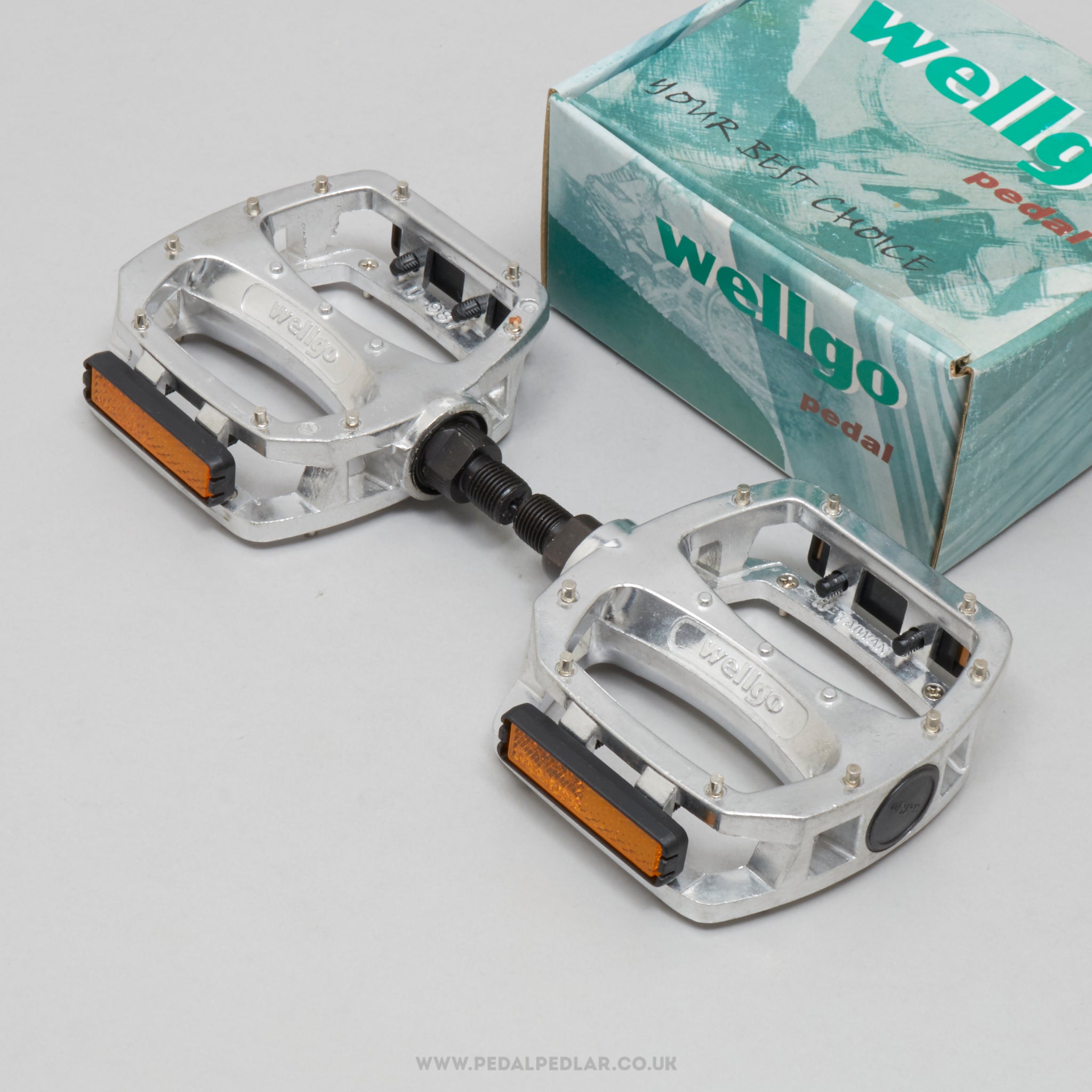 wellgo bike pedals Wellgo LU-987 U NOS/NIB Pedals - Classic Bike Parts