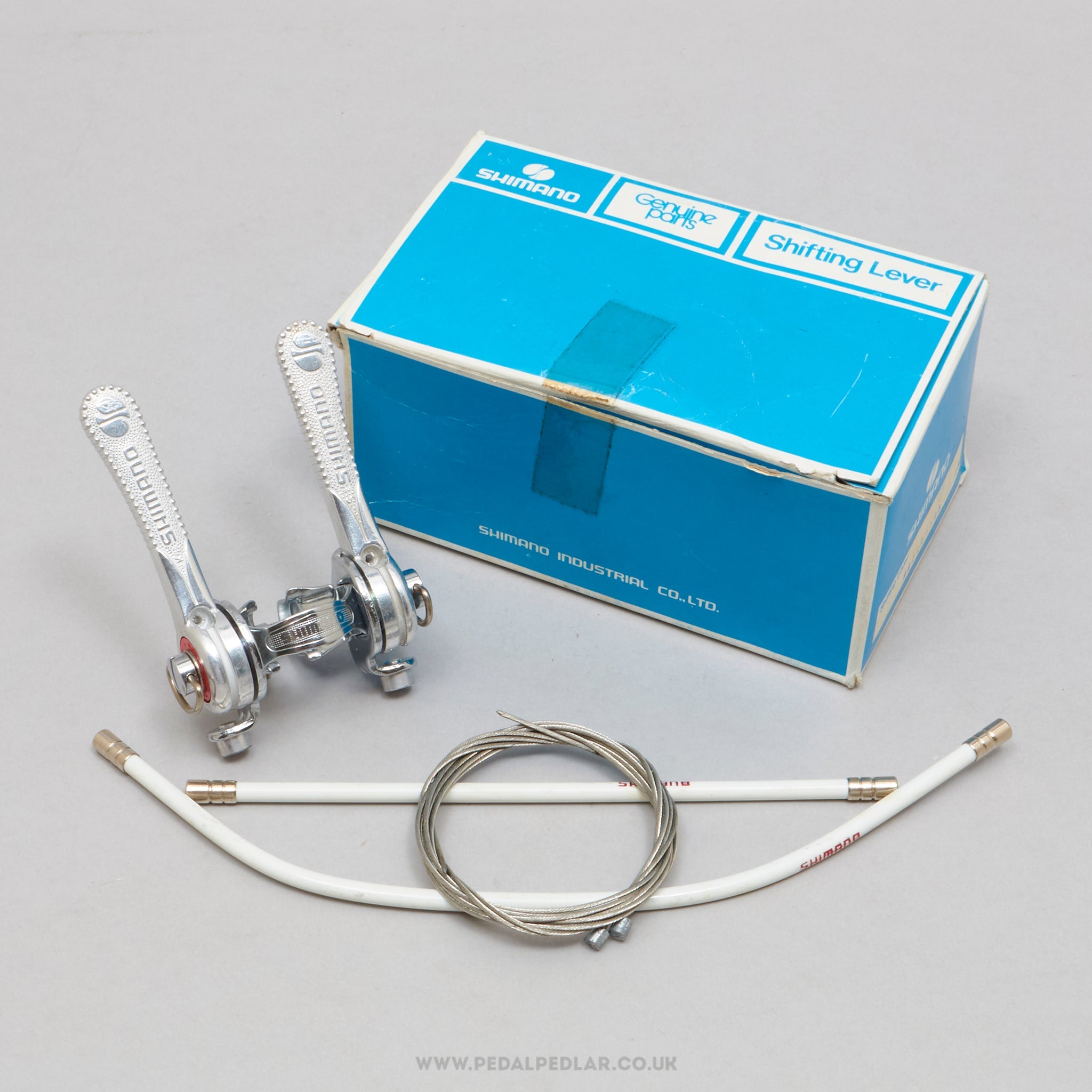 Shimano 600 / Titlist / Tourney (LB-100) Almi Lever NOS/NIB Vintage Clamp-On Downtube Shifters - Pedal Pedlar - Buy New Old Stock Bike Parts