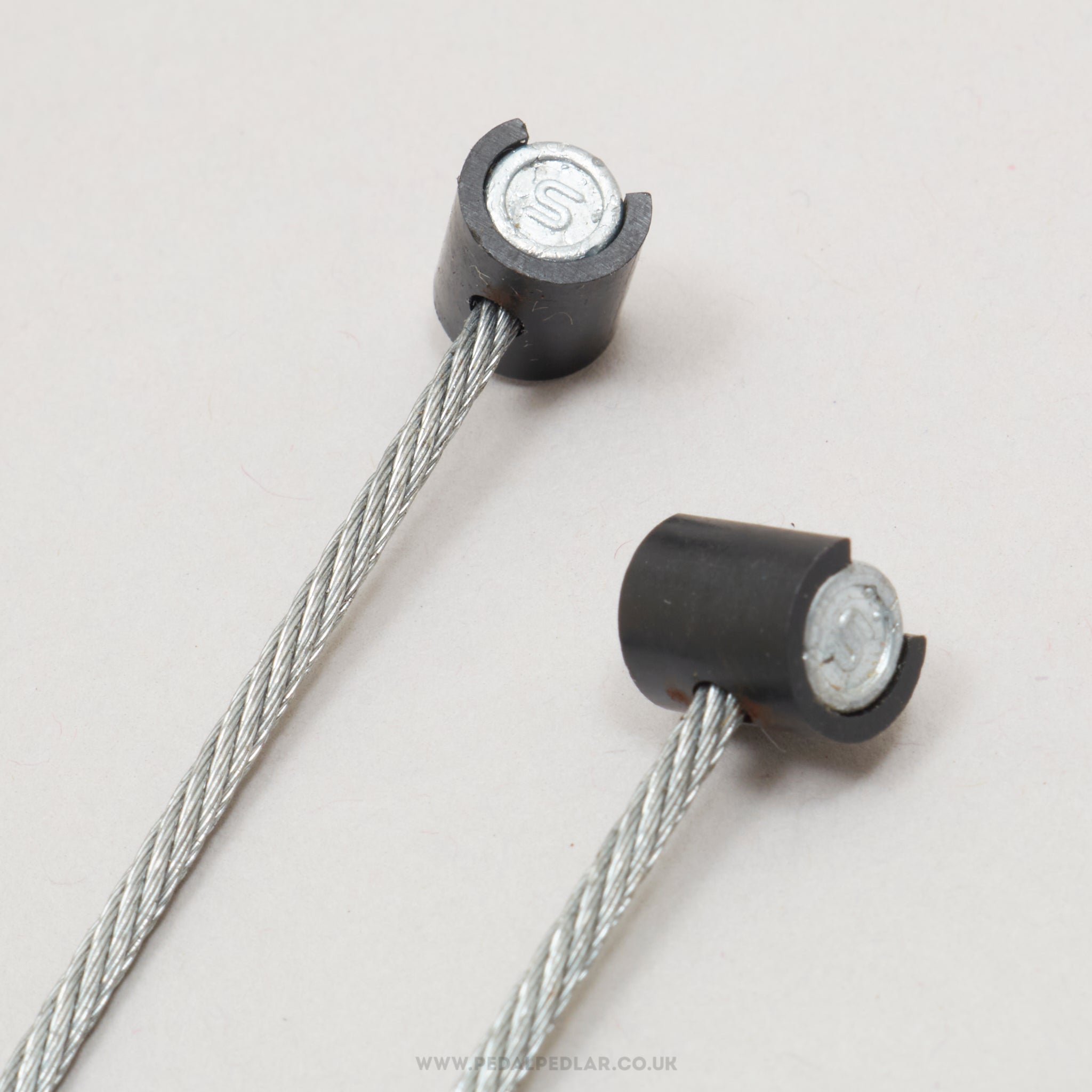 Shimano Deore XT SLR Oversized 2 mm NOS Vintage Black MTB Brake Cable Set - Pedal Pedlar - Buy New Old Stock Bike Parts