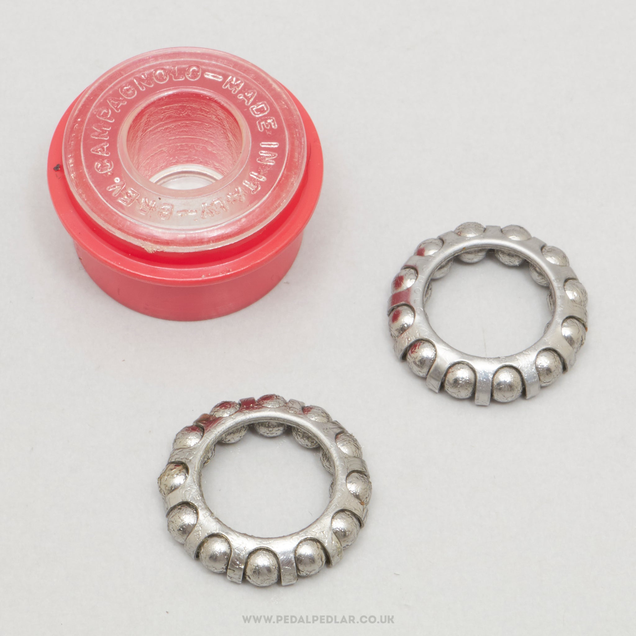 Campagnolo C-Record (1134019) 2nd Gen NOS/NIB Vintage 7/32" Steel Caged Bottom Bracket Bearings - Pedal Pedlar - Buy New Old Stock Bike Parts