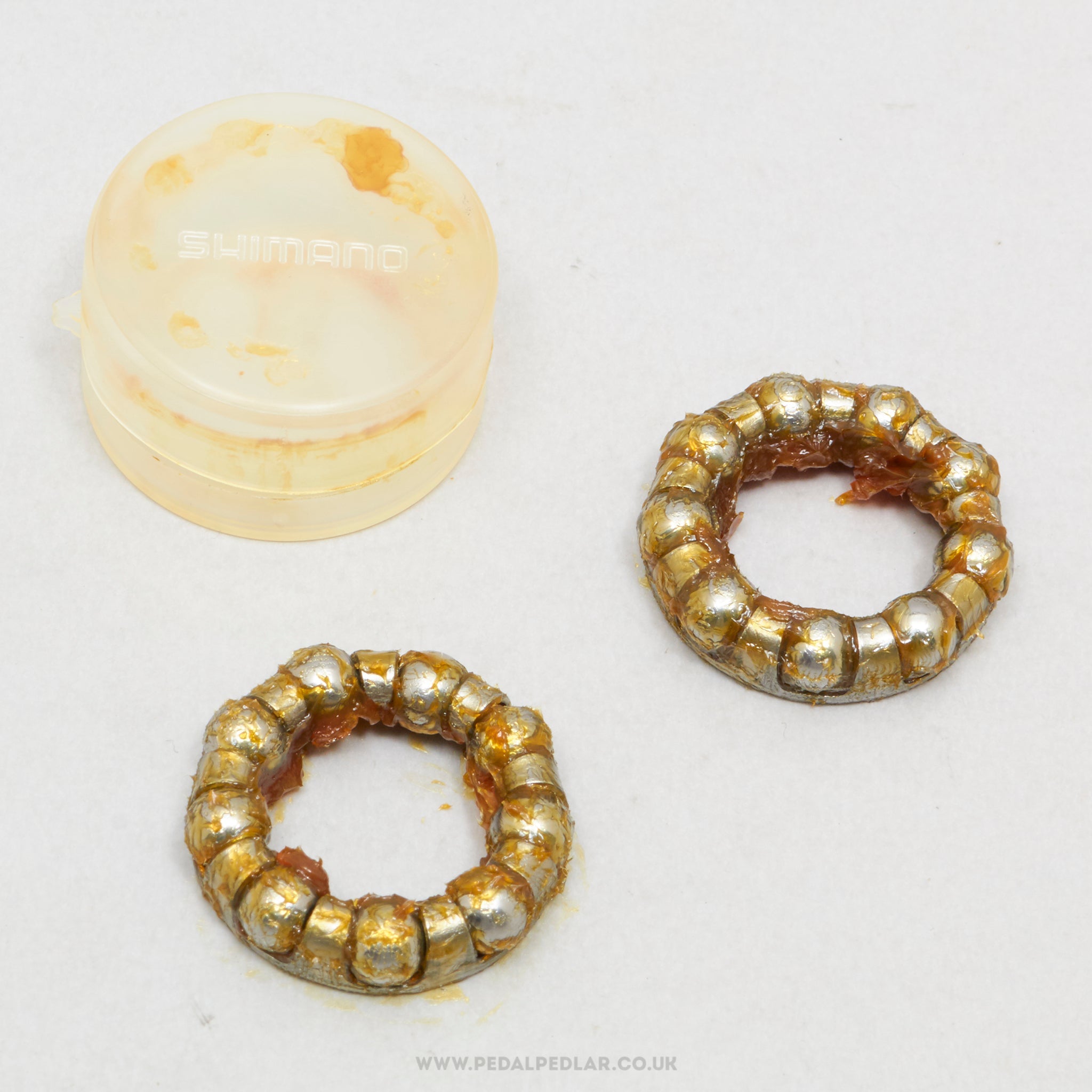 Shimano 105 SC / Deore LX (188 9802) NOS/NIB Vintage 1/4" Steel Bottom Bracket Bearings - Pedal Pedlar - Buy New Old Stock Bike Parts