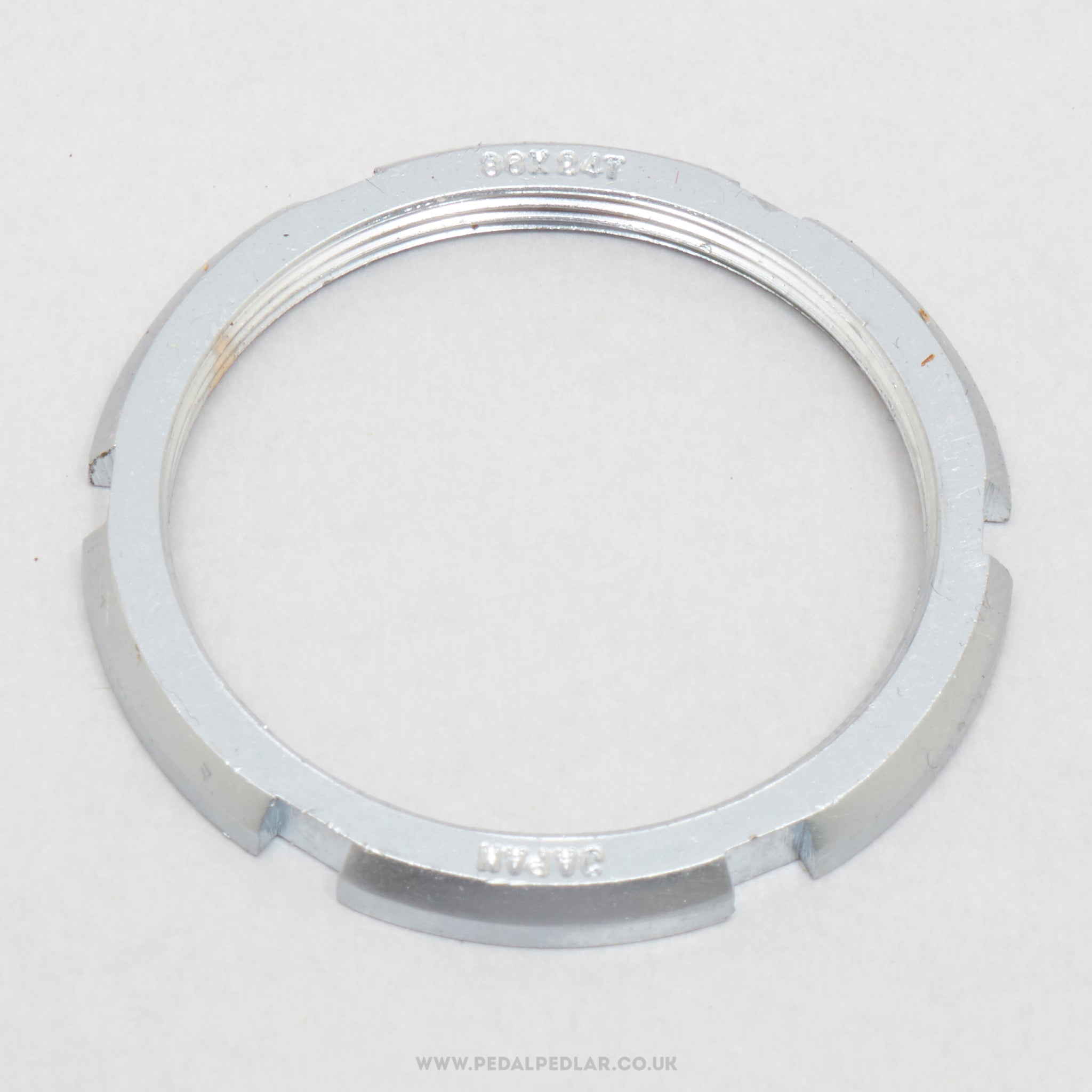 Shimano Deore XT (137 0520) BB-M730 NOS Vintage Italian Thread Bottom Bracket Lockring - Pedal Pedlar - Buy New Old Stock Bike Parts