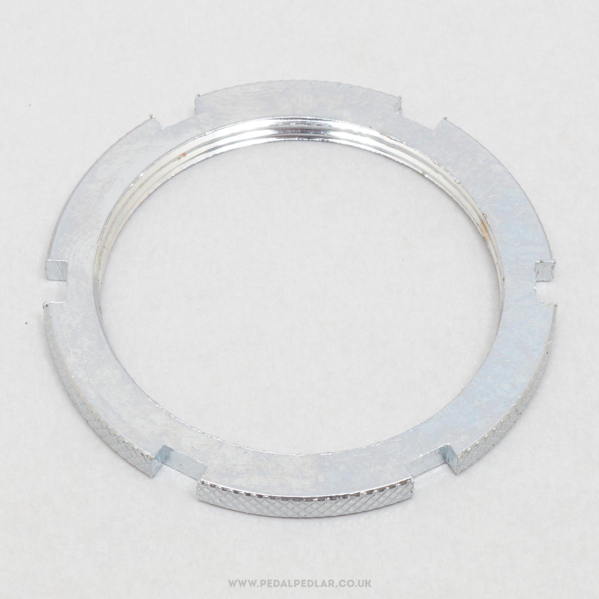 Shimano Deore LX / Exage Mountain BB-M450 NOS Vintage English Thread Bottom Bracket Lockring - Pedal Pedlar - Buy New Old Stock Bike Parts