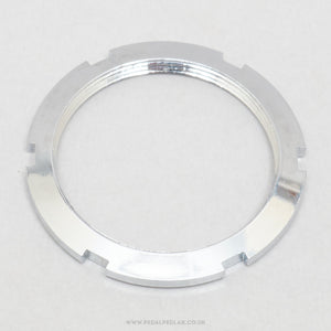 Campagnolo Nuovo/Super/C-Record (747) NOS Vintage French Thread Bottom Bracket Lockring - Pedal Pedlar - Buy New Old Stock Bike Parts
