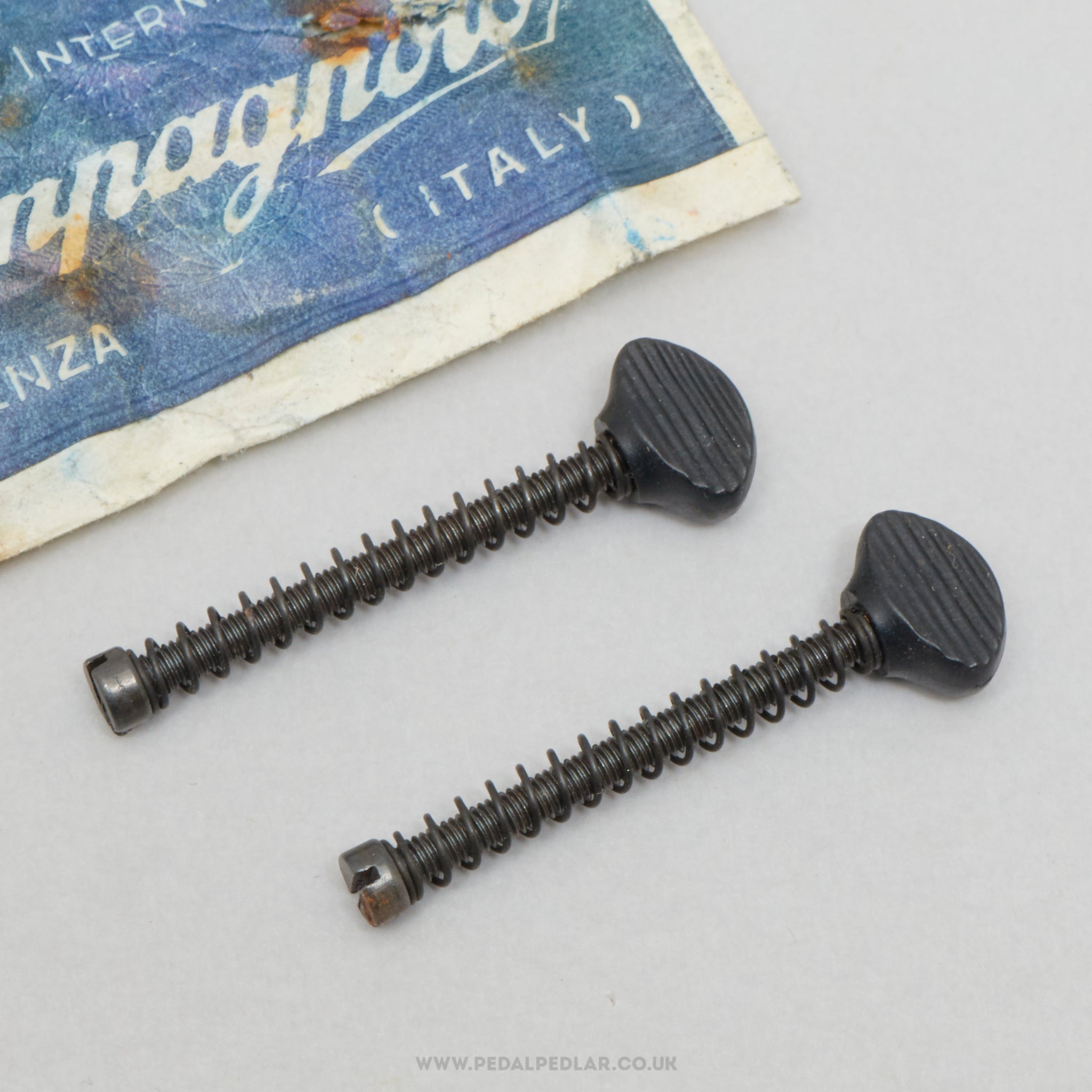 Campagnolo Record Long NOS/NIB Vintage M3 x 45 mm Dropout Adjuster Screws - Pedal Pedlar - Buy New Old Stock Bike Parts