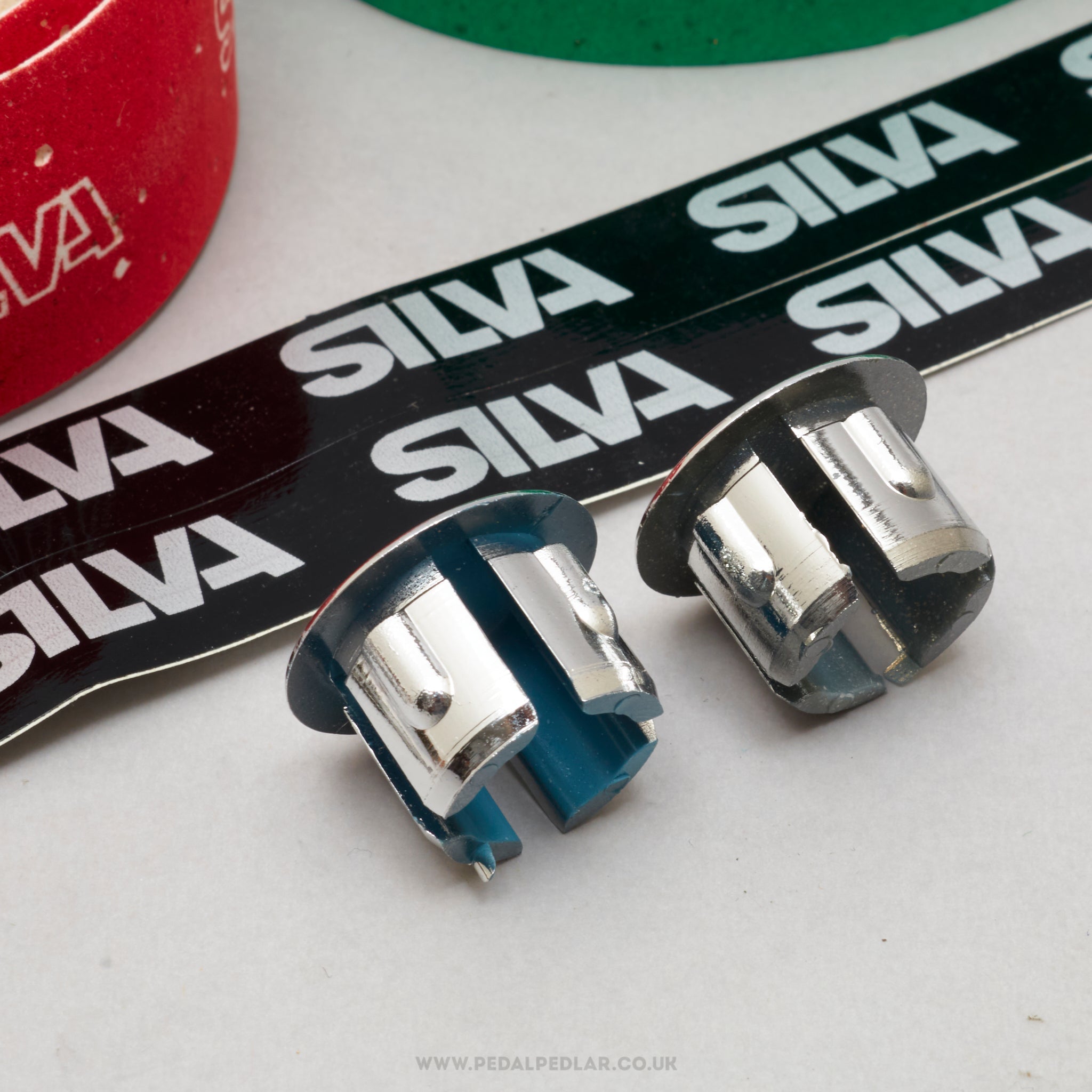 Silva Flag Italian 'Il Tricolore' NOS/NIB Classic Green, White & Red Cork Handlebar Tape - Pedal Pedlar - Buy New Old Stock Bike Parts