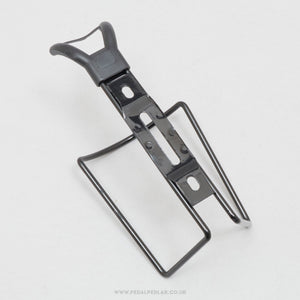 Vintage Early TA Style NOS Steel Black Bottle Cage - Pedal Pedlar - Buy New Old Stock Cycle Accessories
