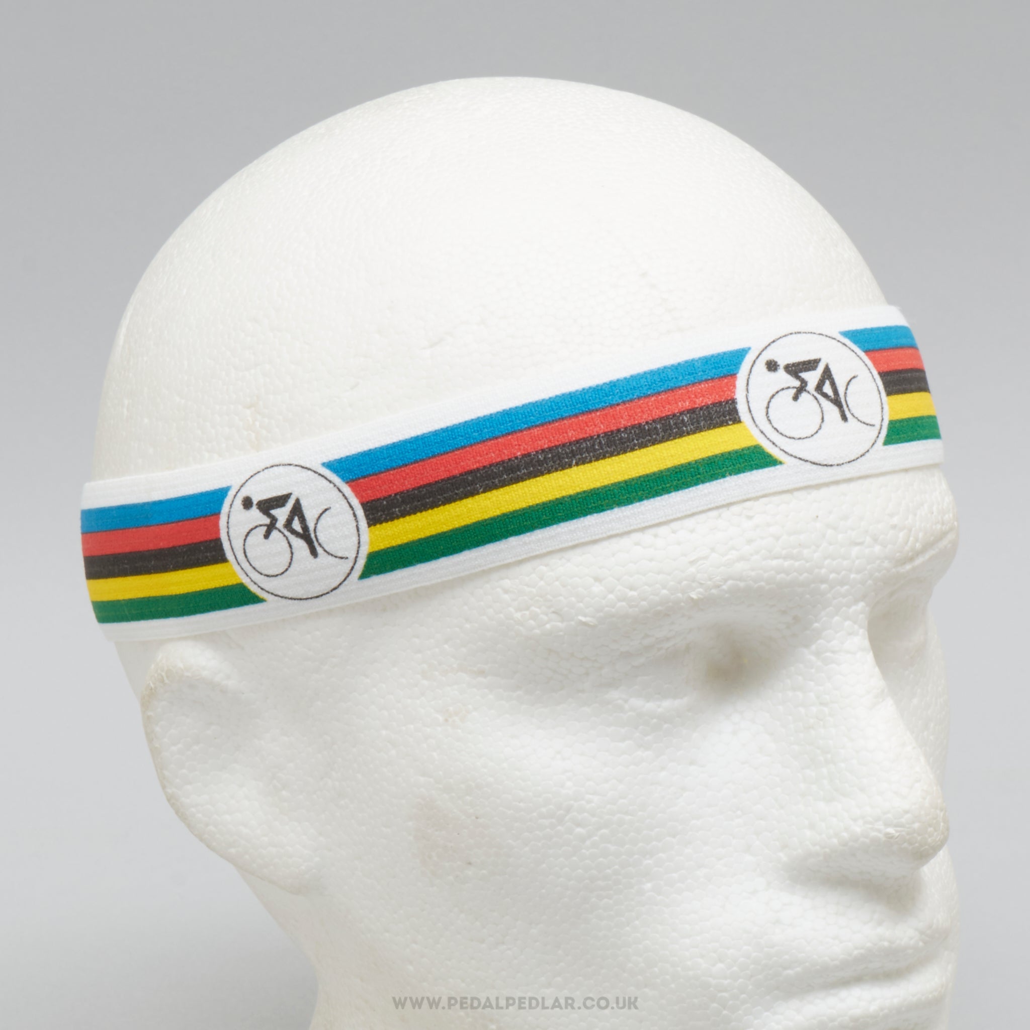 Ciclolinea 'World Champion Stripes' NOS/NIB Vintage Cycling Headband - Pedal Pedlar - Buy New Old Stock Clothing