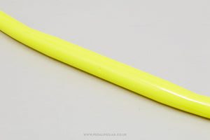 Classic ATB Neon Yellow NOS Steel 580 mm Flat/Straight Handlebars - Pedal Pedlar - Buy New Old Stock Bike Parts