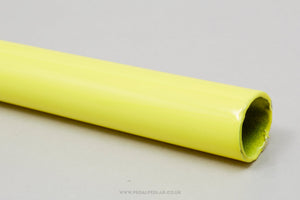 Classic ATB Neon Yellow NOS Steel 580 mm Flat/Straight Handlebars - Pedal Pedlar - Buy New Old Stock Bike Parts